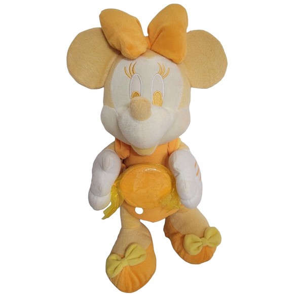 Disney Sega Minnie Mouse Yellow Plush Flavor Of The Month Butterscotch 15" - Picture 2 of 5